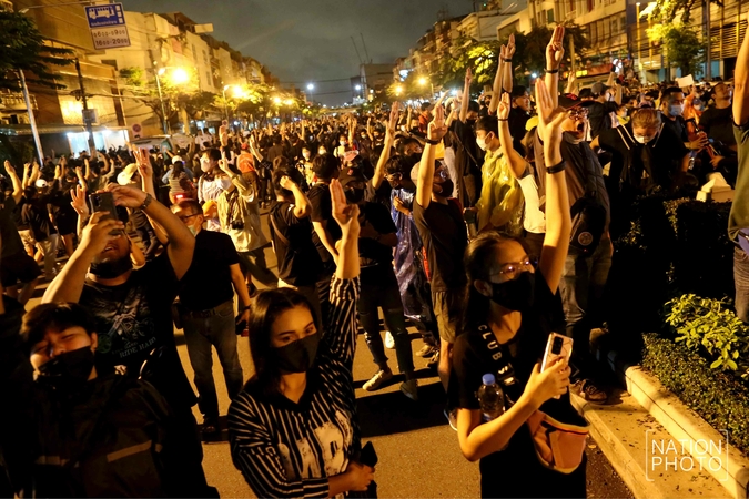 A defiant, wandering protest A defiant, wandering protest