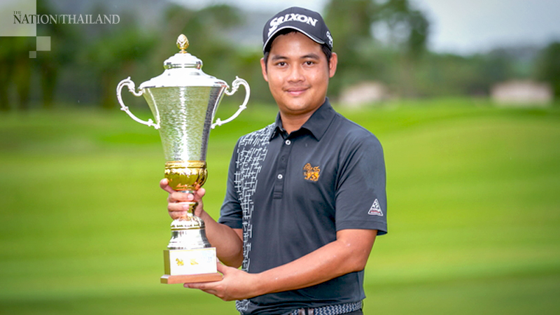 Pawin makes up three-shot deficit with a 67 to win Phuket Open Pawin makes up three-shot deficit with a 67 to win Phuket Open