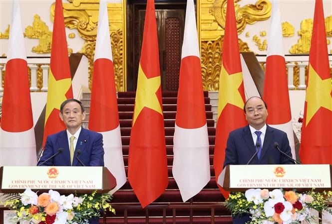 Vietnam plays a key role in Free and Open Indo-Pacific strategy, Japanese PM Suga says Vietnam plays a key role in Free and Open Indo-Pacific strategy, Japanese PM Suga says