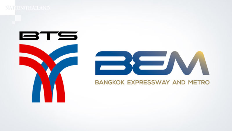 Suspension of train services pulls down BTS, MRT shares Suspension of train services pulls down BTS, MRT shares