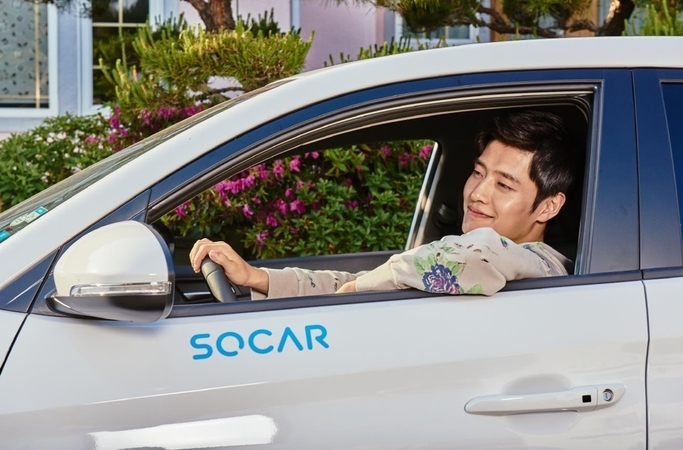 SoCar brand represenrative Kang Ha-neul (SoCar)