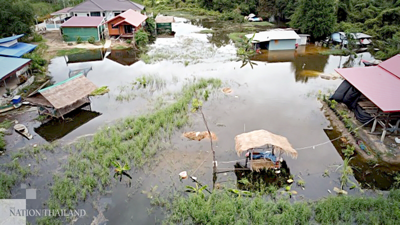 Nakhon Ratchasima residents wallow in stinking flood waters Nakhon Ratchasima residents wallow in stinking flood waters