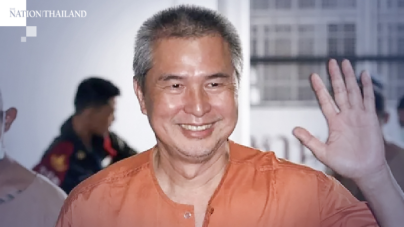 Arrested activist Somyot predicts victory for pro-democracy protesters Arrested activist Somyot predicts victory for pro-democracy protesters
