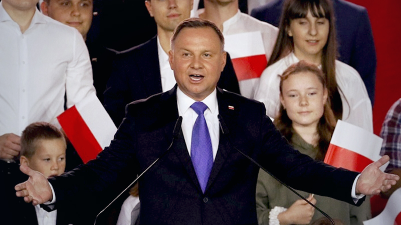 Polish President Andrzej Duda tests positive for coronavirus Polish President Andrzej Duda tests positive for coronavirus