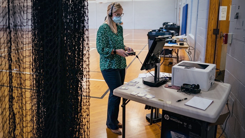 Officials stress security of election systems after U.S. reveals new Iranian and Russian operations Officials stress security of election systems after U.S. reveals new Iranian and Russian operations