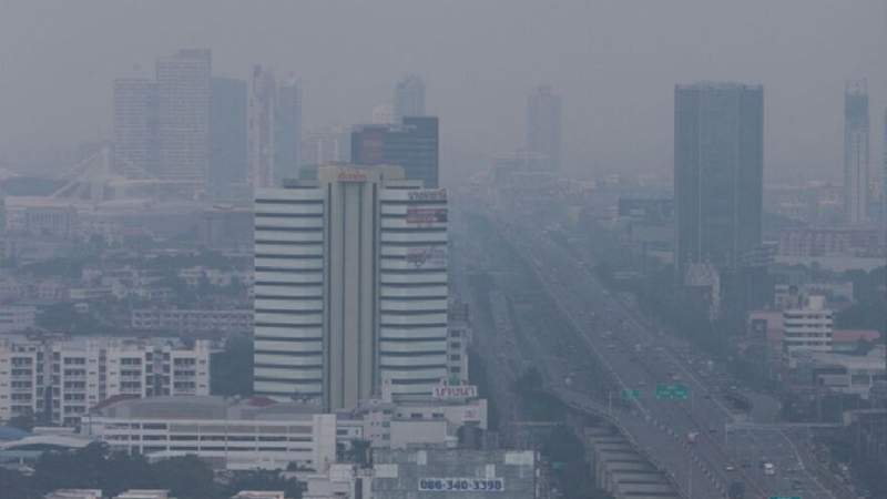 PM2.5 rises past safe levels again in Bangkok PM2.5 rises past safe levels again in Bangkok