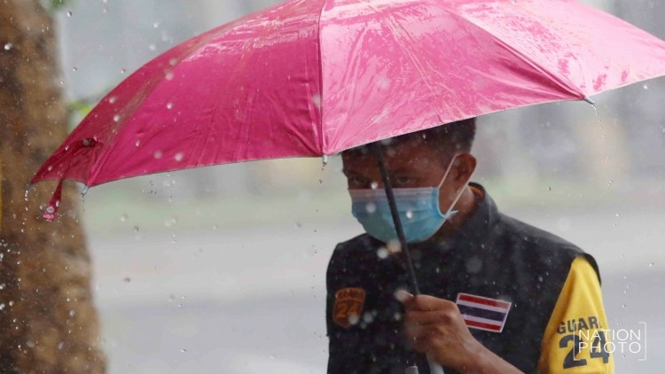 Typhoon bringing rain to most of Thailand from Wednesday Typhoon bringing rain to most of Thailand from Wednesday