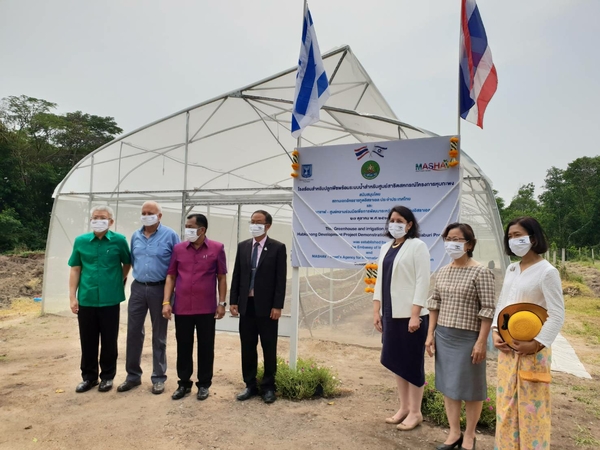 Israel sets up second greenhouse in Cha-am’s arid Hubkapong area Israel sets up second greenhouse in Cha-am’s arid Hubkapong area