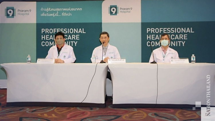 Protest leaders exhausted, have cuts from glass pieces, says Praram 9 Hospital Protest leaders exhausted, have cuts from glass pieces, says Praram 9 Hospital