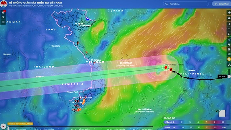 Storm Goni forecast to hit Vietnam’s central provinces on Thursday Storm Goni forecast to hit Vietnam’s central provinces on Thursday