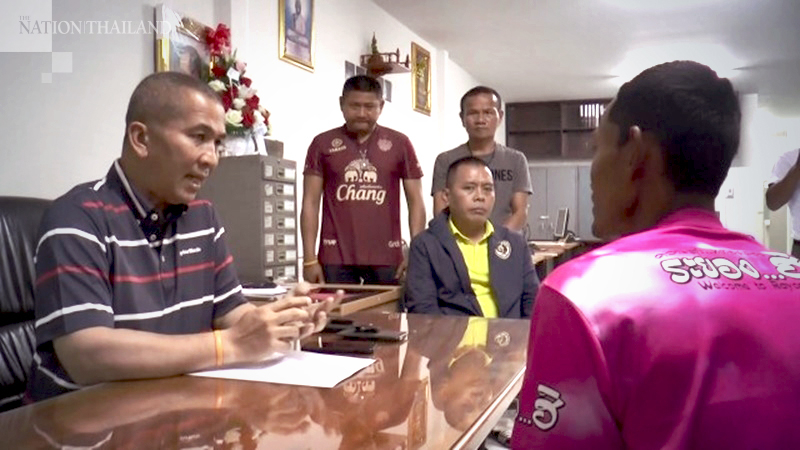 Buriram man, who allegedly used nine-year-old to get drugs delivered, arrested Buriram man, who allegedly used nine-year-old to get drugs delivered, arrested