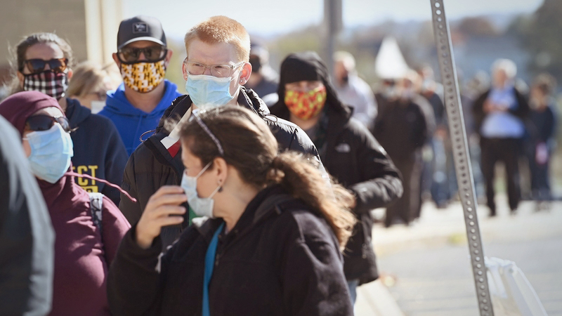 Maryland voters turn out in force, say Trump 'needs to go' Maryland voters turn out in force, say Trump 'needs to go'