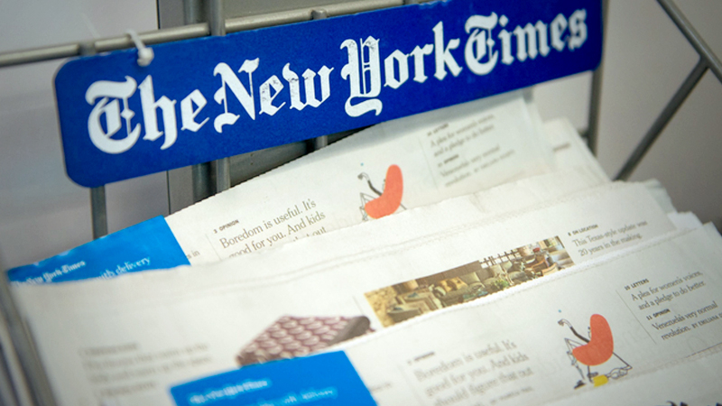 New York Times slides after warning of subscriber slowdown New York Times slides after warning of subscriber slowdown