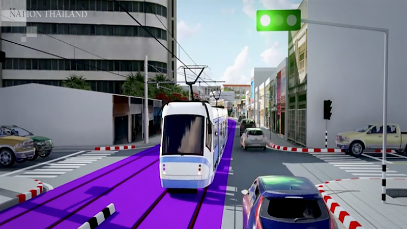 Phuket’s tram plan may be replaced with electric bus rapid transit Phuket’s tram plan may be replaced with electric bus rapid transit