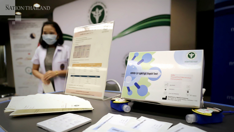New Thai-made rapid Covid test to slash screening costs New Thai-made rapid Covid test to slash screening costs