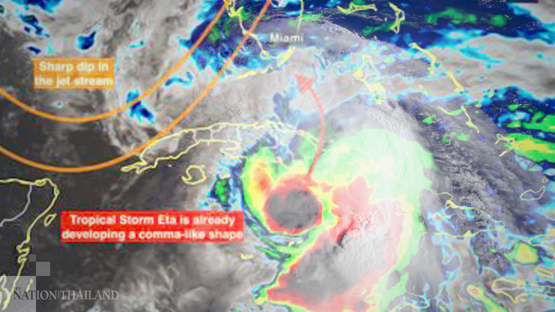 Tropical storm warnings for South Florida as Eta churns northward Tropical storm warnings for South Florida as Eta churns northward