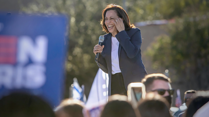 Harris elected as first female vice president Harris elected as first female vice president