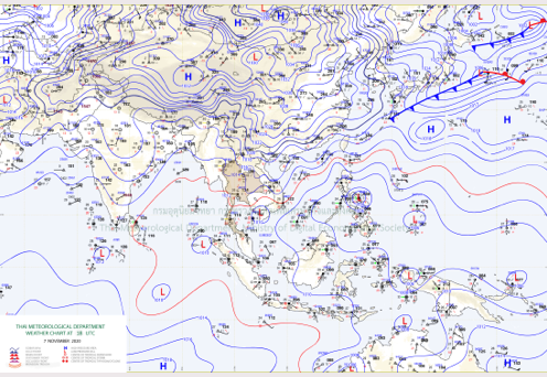 Isolated rain forecast for upper Thailand amid cool weather Isolated rain forecast for upper Thailand amid cool weather