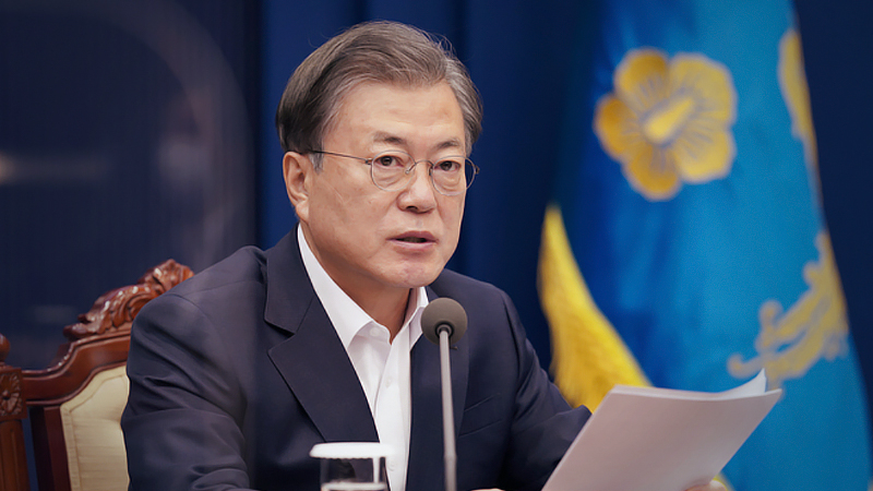 Moon sends congratulatory message to Biden, says he has 'great expectations' for alliance's future Moon sends congratulatory message to Biden, says he has 'great expectations' for alliance's future