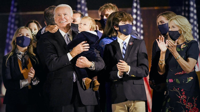 Joe Biden triumphs over Trump, prompting celebration across the U.S. but no concession from the president Joe Biden triumphs over Trump, prompting celebration across the U.S. but no concession from the president