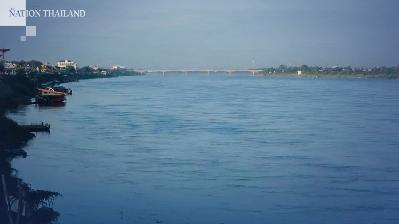 Mekong River in Nong Khai at its most beautiful now Mekong River in Nong Khai at its most beautiful now