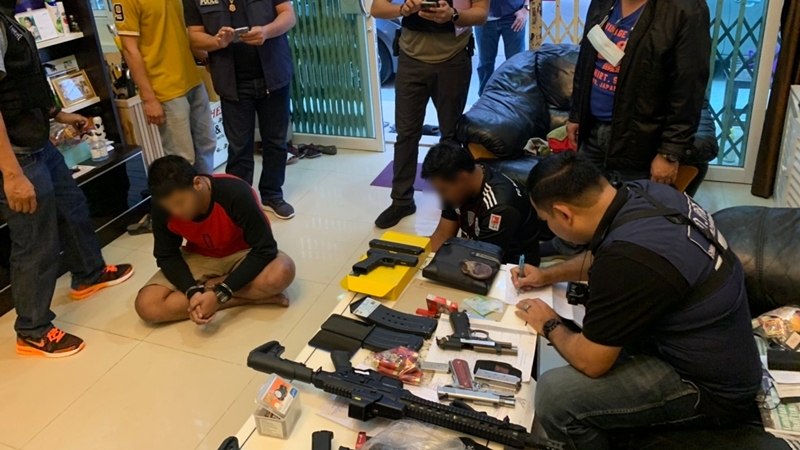 Guns, drugs found in home of man who ‘shot at’ Sia Po Guns, drugs found in home of man who ‘shot at’ Sia Po