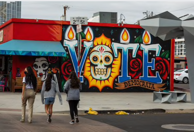 About 4,000 mail ballots in Arizona still needed to have voter signatures verified as of Tuesday. MUST CREDIT: Photo for The Washington Post by Caitlin O'Hara
