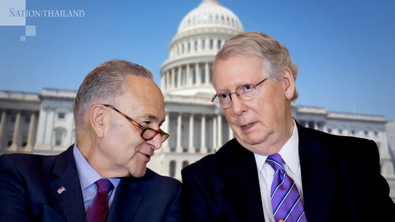 Senators elect McConnell, Schumer as leaders in next Congress, but majority still to be decided Senators elect McConnell, Schumer as leaders in next Congress, but majority still to be decided