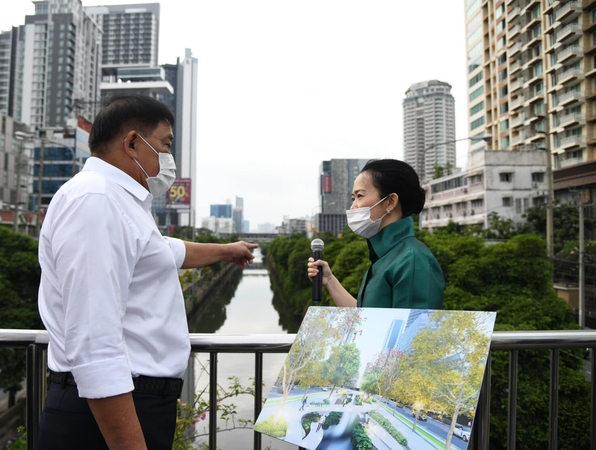Chong Nonsi canal area will be turned into beautiful walkway by Songkran, promises BMA Chong Nonsi canal area will be turned into beautiful walkway by Songkran, promises BMA