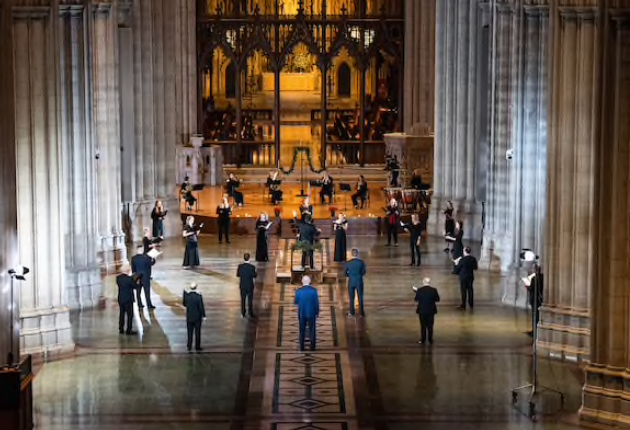 Scattered and silenced by the pandemic, choral groups are trying to find their voice Scattered and silenced by the pandemic, choral groups are trying to find their voice