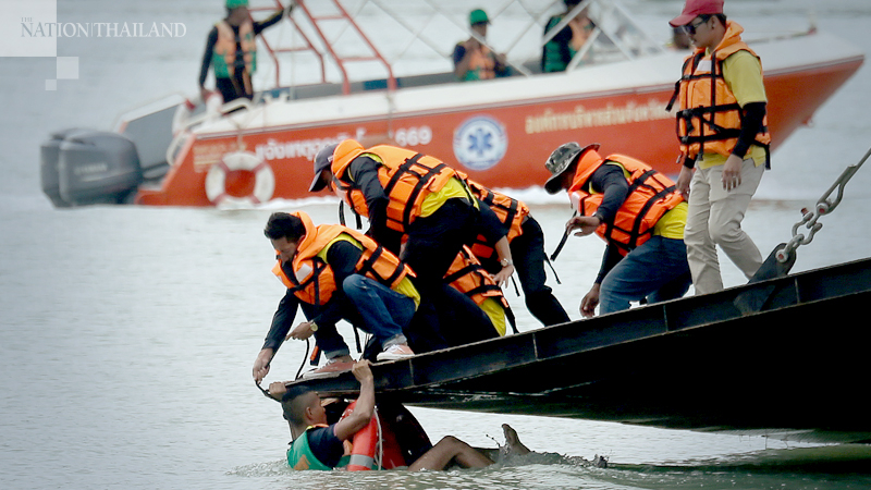 Songkhla rescuers rehearse for ‘perfect storm’ Songkhla rescuers rehearse for ‘perfect storm’