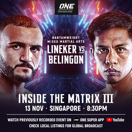 Former world champion Belingon details his advantages over Lineker Former world champion Belingon details his advantages over Lineker