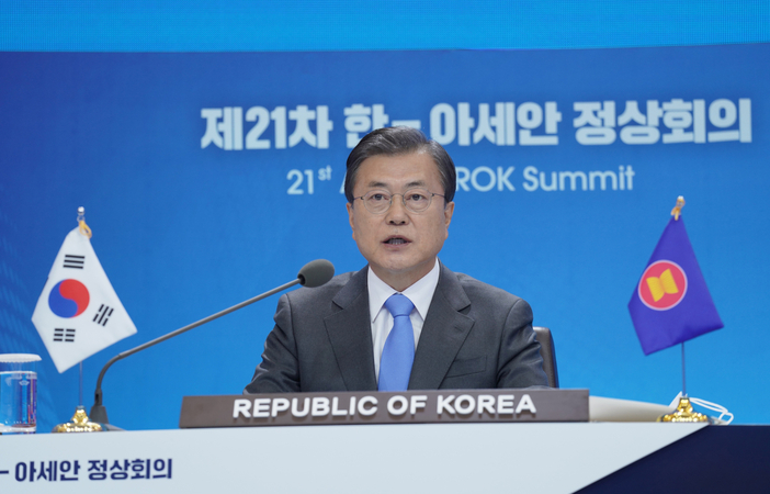 Moon dials up diplomatic push for Southeast Asia Moon dials up diplomatic push for Southeast Asia