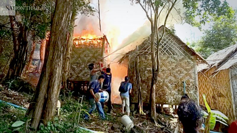 No casualties as Phi Phi bungalow hotel goes up in flames No casualties as Phi Phi bungalow hotel goes up in flames