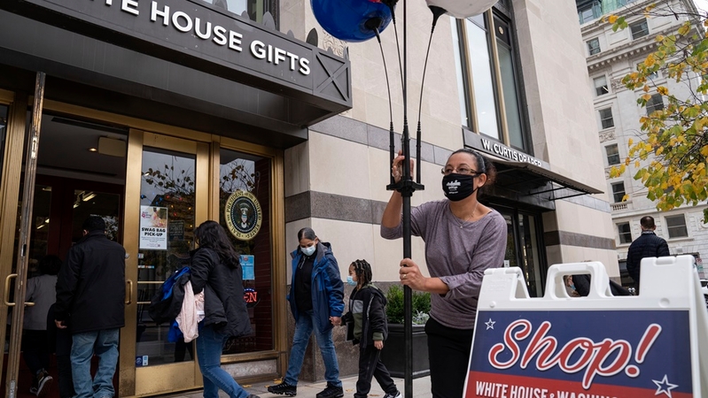 Joe Biden socks and Kamala Harris scrunchies: Washington's gift shops prepare for a new administration Joe Biden socks and Kamala Harris scrunchies: Washington's gift shops prepare for a new administration