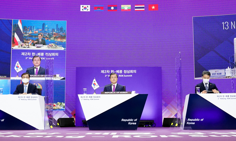 Korea, Mekong nations upgrade relations, adopt joint statement Korea, Mekong nations upgrade relations, adopt joint statement
