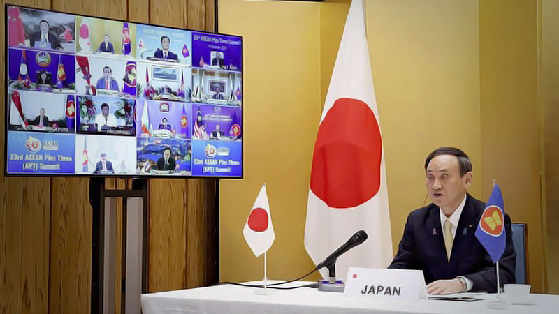 Suga calls out maritime actions violating Japan’s sovereignty Suga calls out maritime actions violating Japan’s sovereignty