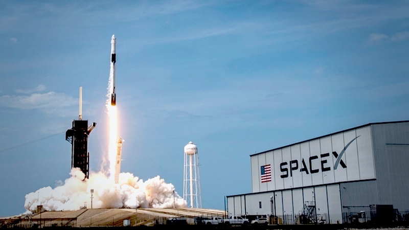 SpaceX speeding astronauts to space station in milestone flight SpaceX speeding astronauts to space station in milestone flight