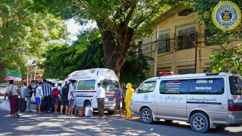 Covid infections increase in both Yangon and other regions, states Covid infections increase in both Yangon and other regions, states