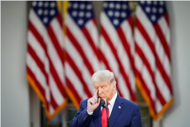 Disarray and defeats mark Trump post-election period Disarray and defeats mark Trump post-election period