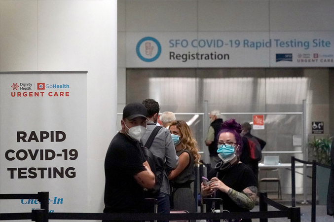 CDC recommends preflight testing for those planning to fly internationally CDC recommends preflight testing for those planning to fly internationally