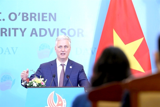 US wants to promote comprehensive partnership with Vietnam: US security advisor US wants to promote comprehensive partnership with Vietnam: US security advisor