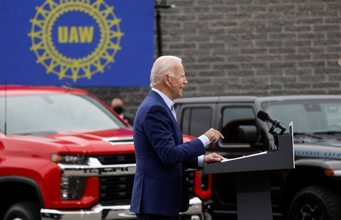 Biden promises push for electric vehicles Biden promises push for electric vehicles