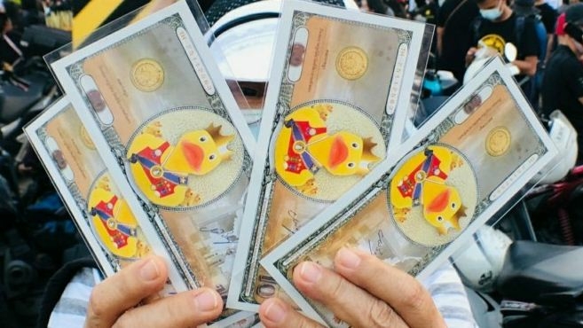 Ratsadon’s ‘duck’ currency violates Currency Act: activist Ratsadon’s ‘duck’ currency violates Currency Act: activist