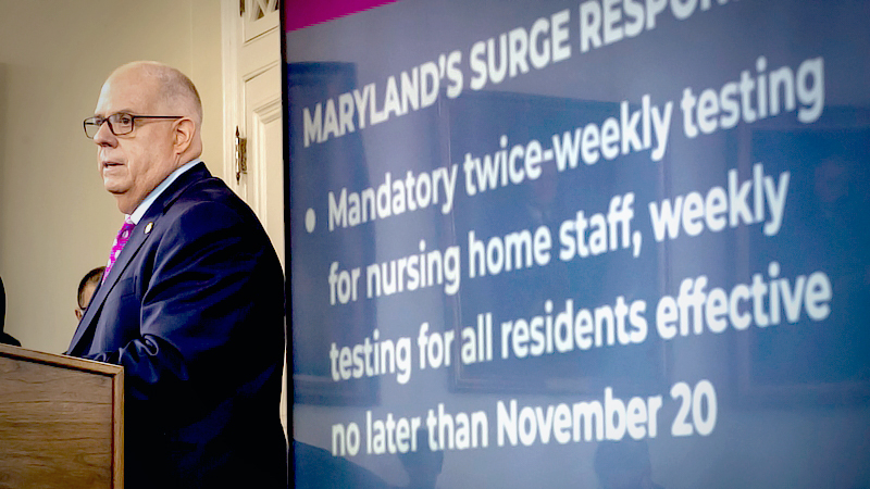 Hogan moves to increase hospital staff capacity amid elevated coronavirus numbers Hogan moves to increase hospital staff capacity amid elevated coronavirus numbers