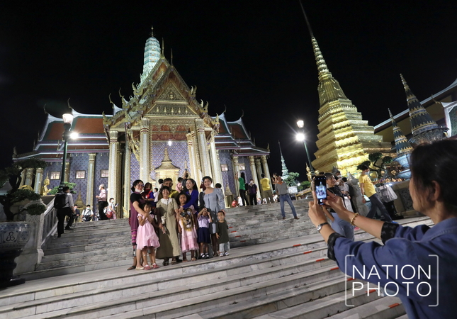 Father's Day exhibition at Temple of the Emerald Buddha Father's Day exhibition at Temple of the Emerald Buddha