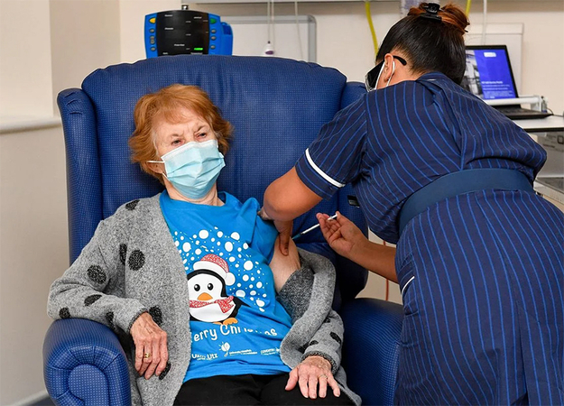 Britain launches West's first mass coronavirus vaccination Britain launches West's first mass coronavirus vaccination
