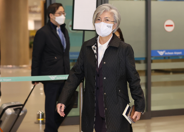 S. Korea 'very encouraged' by signs from Biden administration: Kang S. Korea 'very encouraged' by signs from Biden administration: Kang
