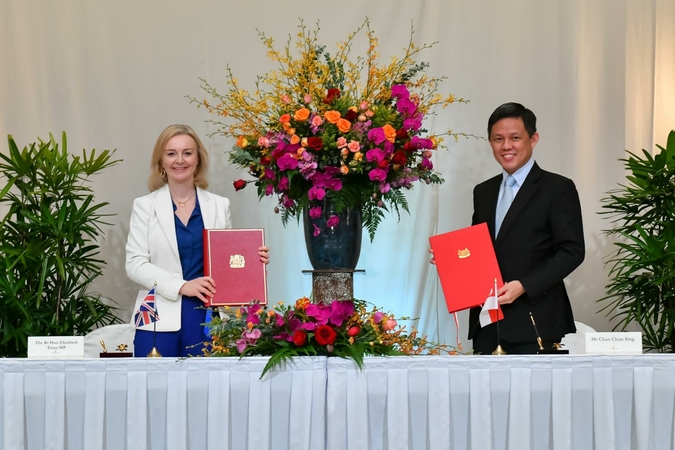 Singapore, UK ink free trade deal with eye on digital economy talks in 2021 Singapore, UK ink free trade deal with eye on digital economy talks in 2021