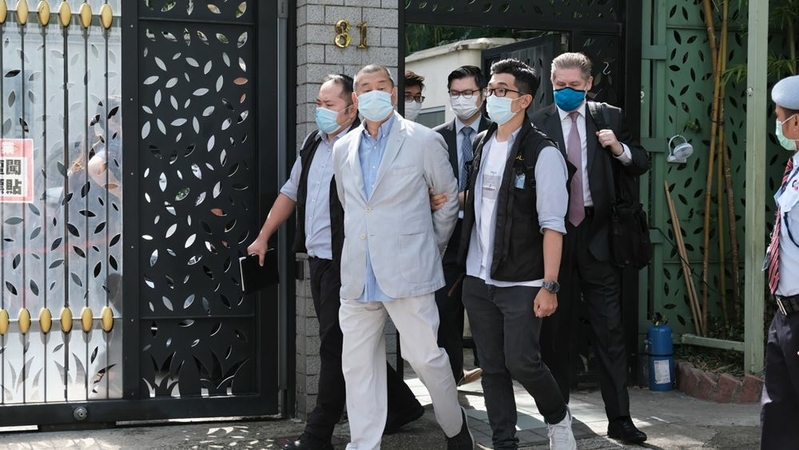 Hong Kong's Jimmy Lai charged with collusion under security law Hong Kong's Jimmy Lai charged with collusion under security law